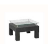 miza HORIZON, pletivo + steklo, 72,5 x 72,5 cm, GL707 miza HORIZON, pletivo + steklo, 72,5 x 72,5 cm, GL707