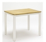 miza LUNA, fiksna, kovina - tikov les, 87 x 87 cm, GL7261W, GL7261G miza LUNA, fiksna, kovina - tikov les, 87 x 87 cm, GL7261W, GL7261G