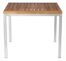 miza NATAL TEAK, fiksna, kovina - tikov les, 90 x 90 cm, TR01470 miza NATAL TEAK, fiksna, kovina - tikov les, 90 x 90 cm, TR01470