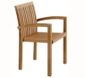 stol PURE, fiksen, nalagalni, tikov les, TR01218 stol PURE, fiksen, nalagalni, tikov les, TR01218