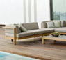 Zofe in nizki stoli PURE SOFA Ekskluzivne vrtne zofe iz burmanske tikovine - PURE SOFA