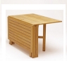 miza BRISTOL, zložljiva, tikov les, 115 x 130 cm, GL398